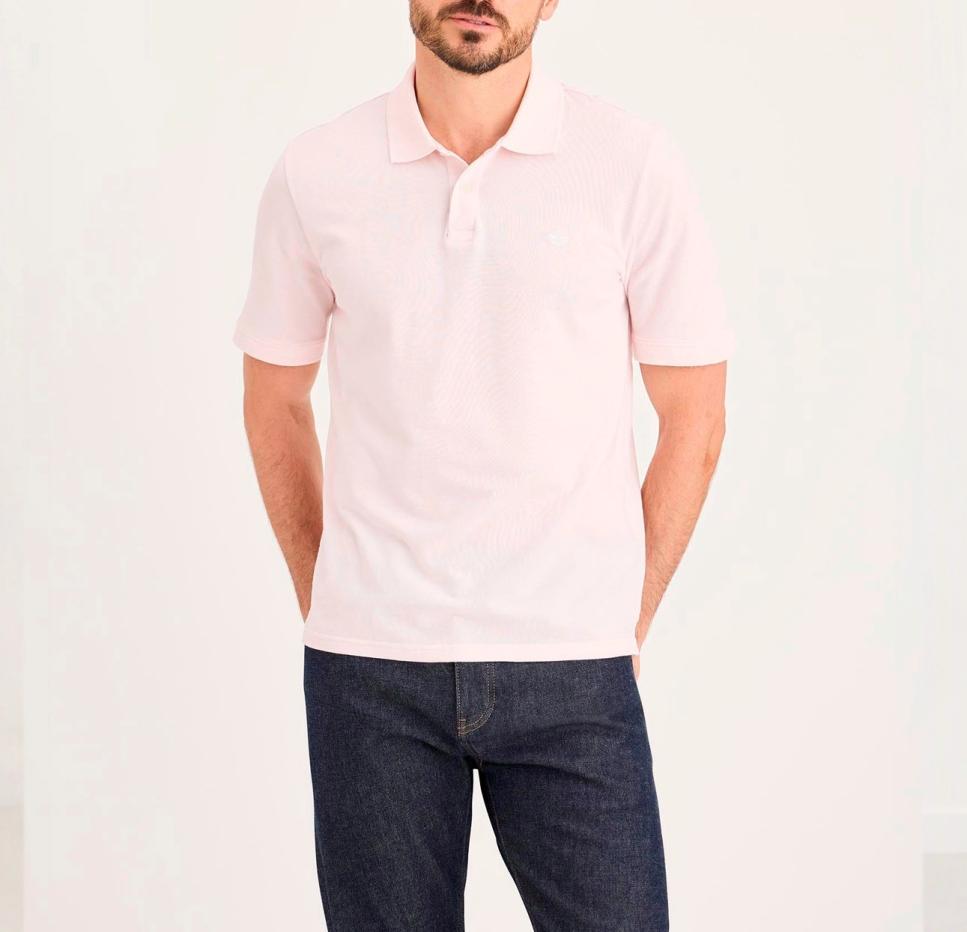 Imagen 0 de Polo de hombre piqué de manga corta