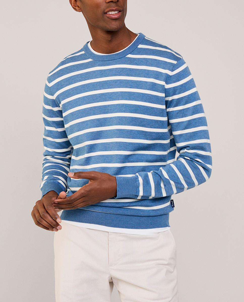 Imagen 0 de Jersey de hombre cuello redondo rayas