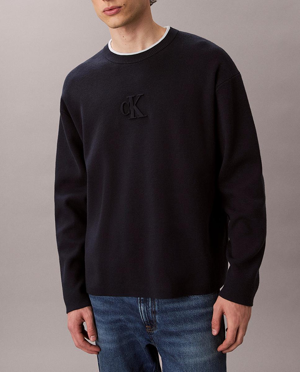 Imagen 0 de Jersey hombre con logo en relieve