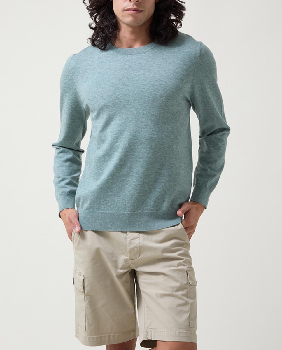 Imagen 0 de Jersey de hombre liso de cuello redondo