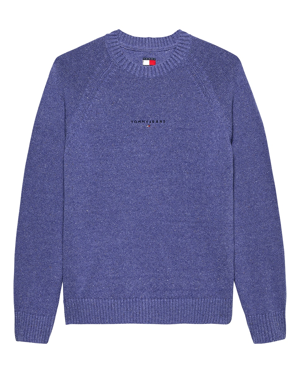 Imagen 0 de Jersey de hombre slim fit con cuello redondo