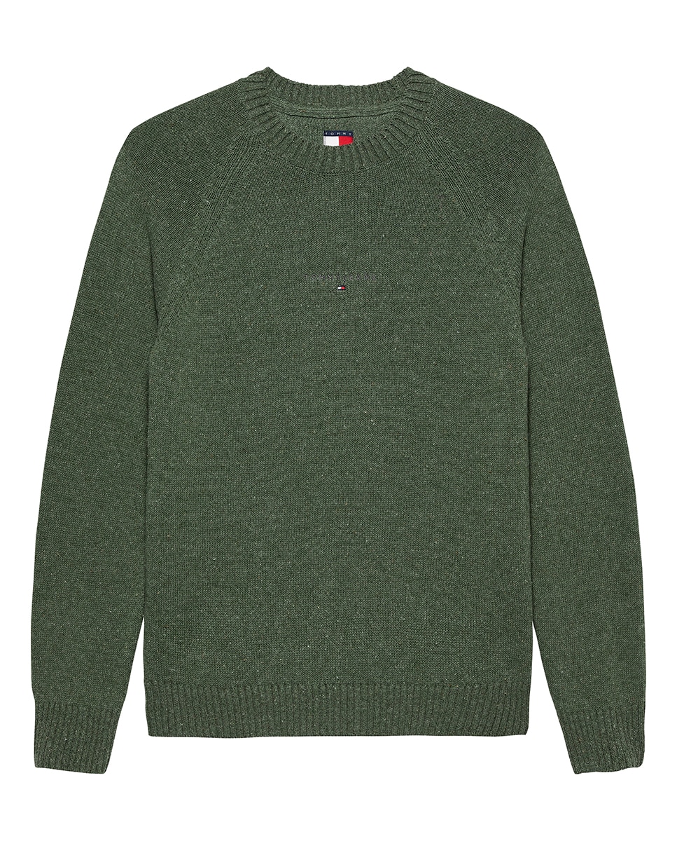 Imagen 0 de Jersey de hombre slim fit con cuello redondo