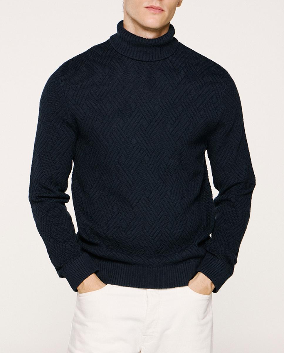 Imagen 0 de Jersey de hombre cuello alto