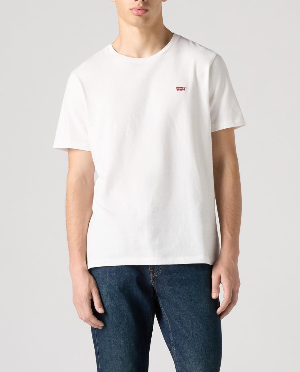 Imagen 0 de Camiseta de hombre Levi´s blanca de manga corta
