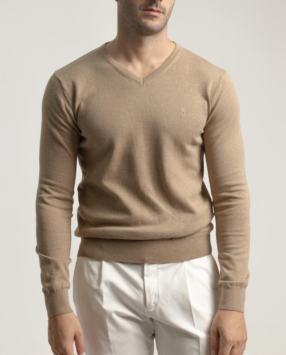 Imagen 0 de Jersey de hombre algodón cuello redondo