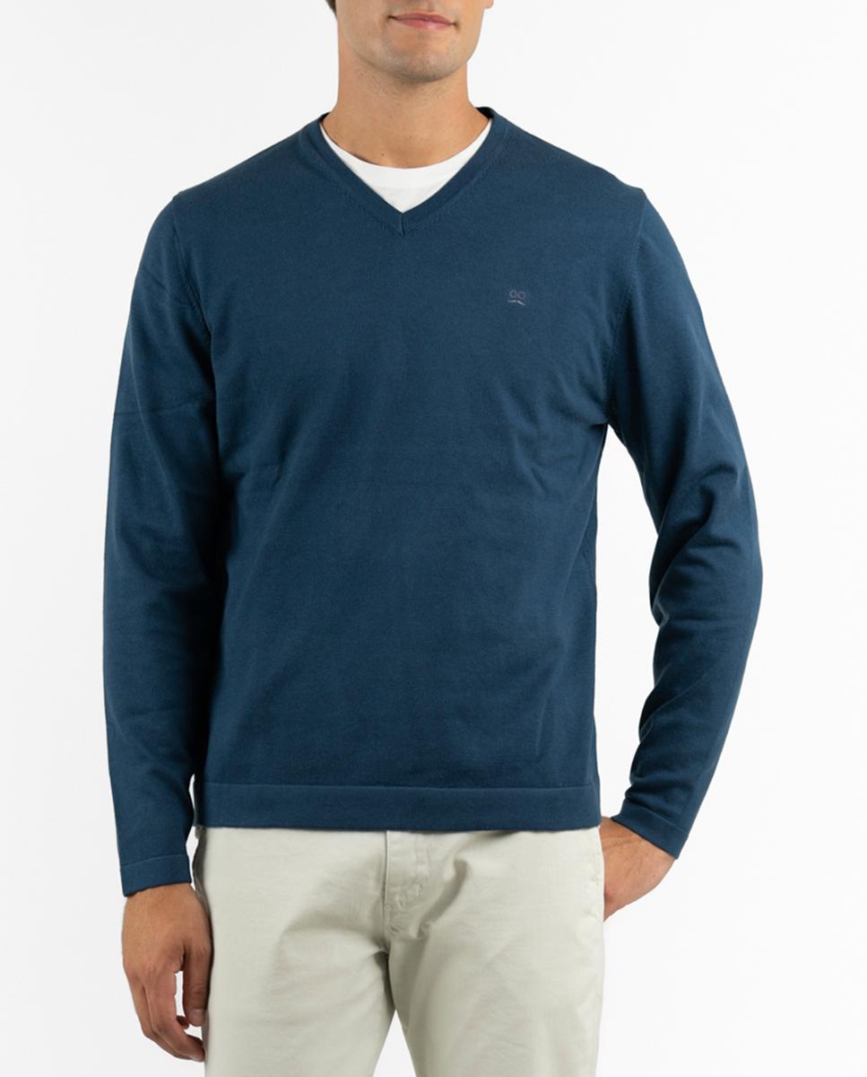 Imagen 0 de Jersey cuello pico de hombre