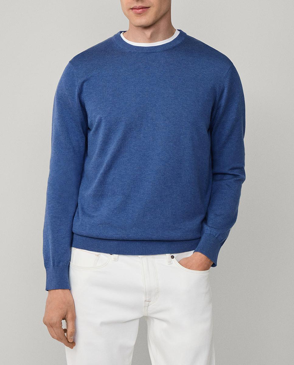 Imagen 0 de Jersey de hombre liso de cuello redondo