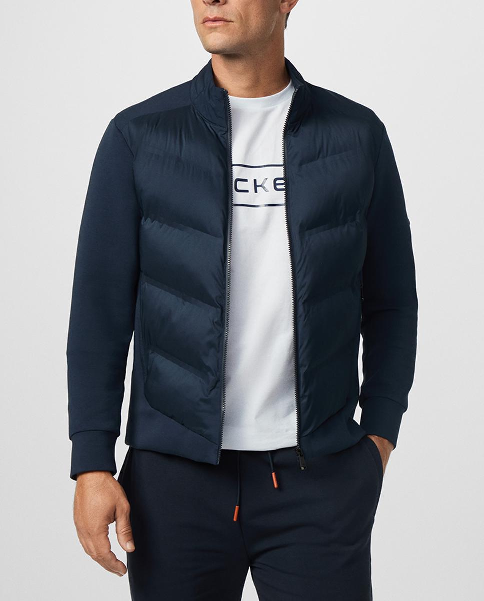 Imagen 0 de Sudadera de hombre híbrida con cremallera tallas grandes