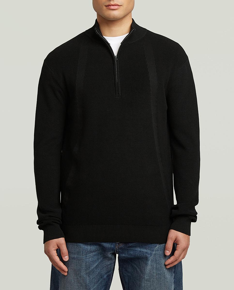 Imagen 0 de Jersey de hombre con cuello alzado y cremallera