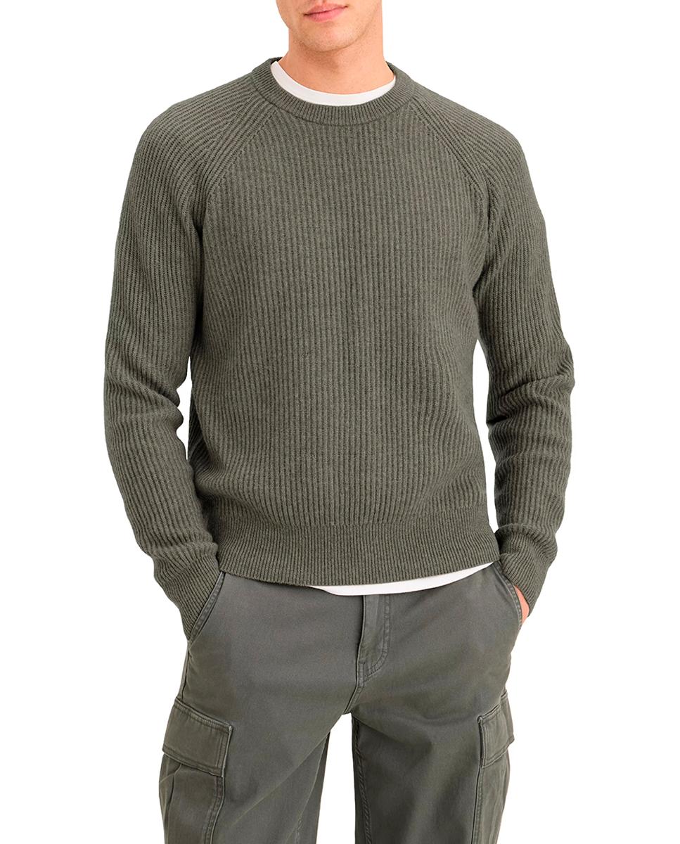 Imagen 0 de Jersey de hombre de cuello redondo lana