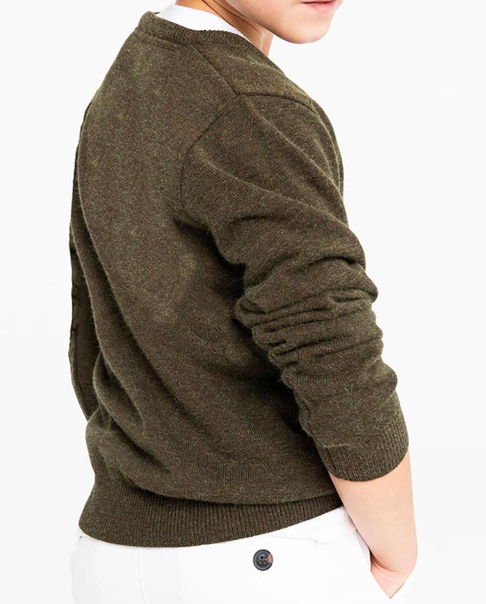 Imagen 0 de Jersey niño pico angora khaki