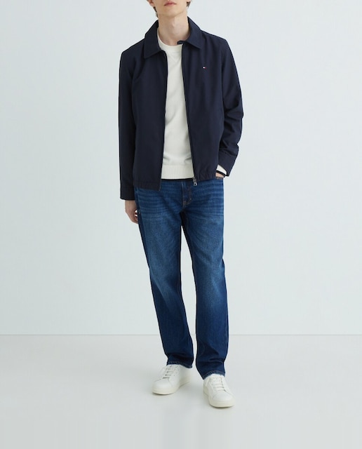 Imagen 0 de Chaqueta de hombre ultraligera con cuello camisero y cierre de cremallera