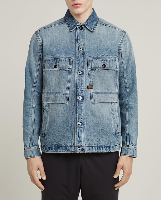 Imagen 0 de Sobrecamisa denim Mosa de hombre