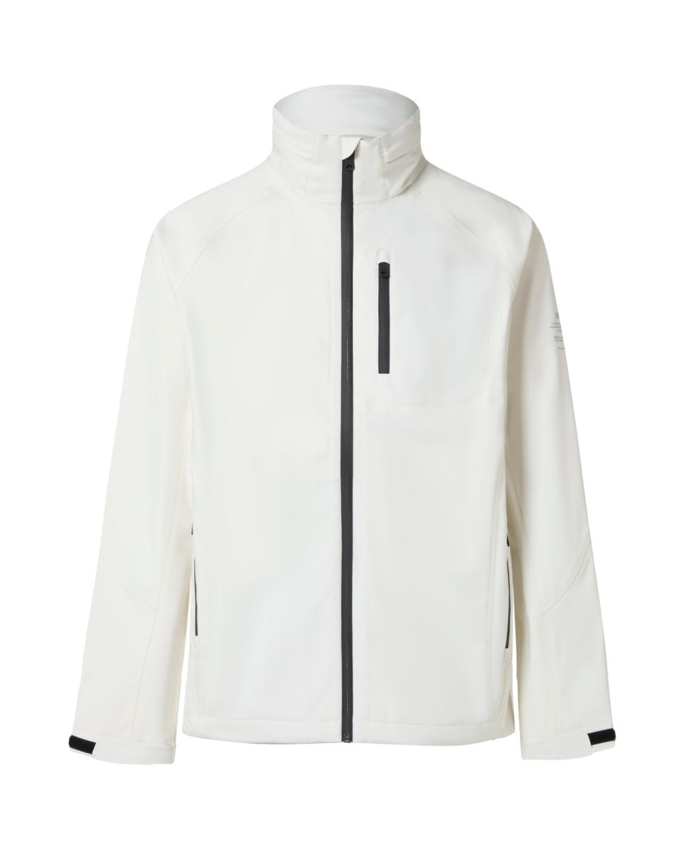 Imagen 0 de Chaqueta con cierre de cremallera frontal impermeable y con capucha.