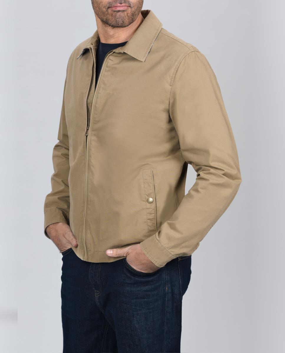 Imagen 0 de Cazadora de hombre con cuello camisero