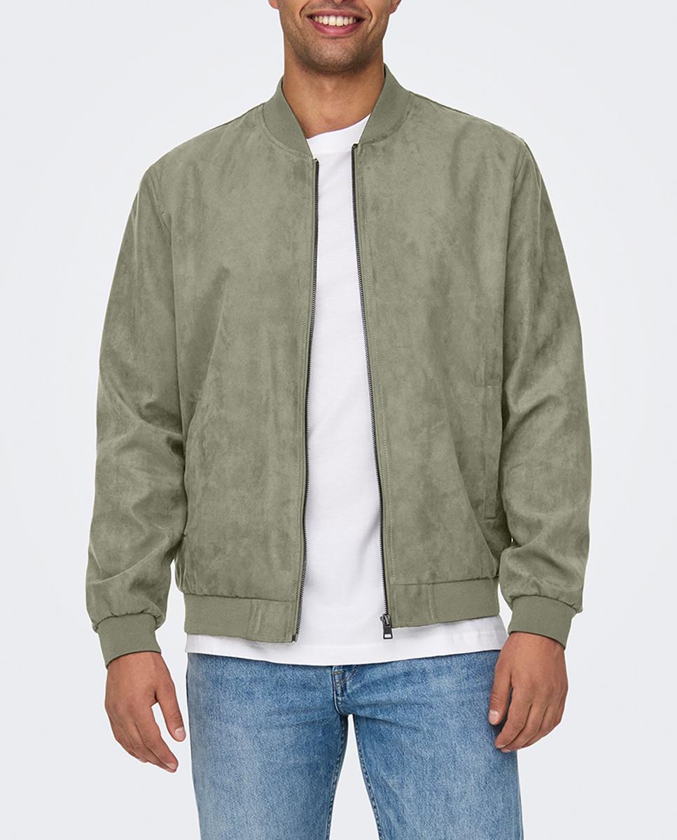 Imagen 0 de Chaqueta bomber de hombre regular fit.