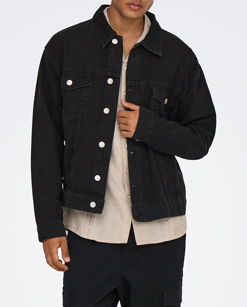 Imagen 0 de Cazadora de hombre regular fit 100% algodón