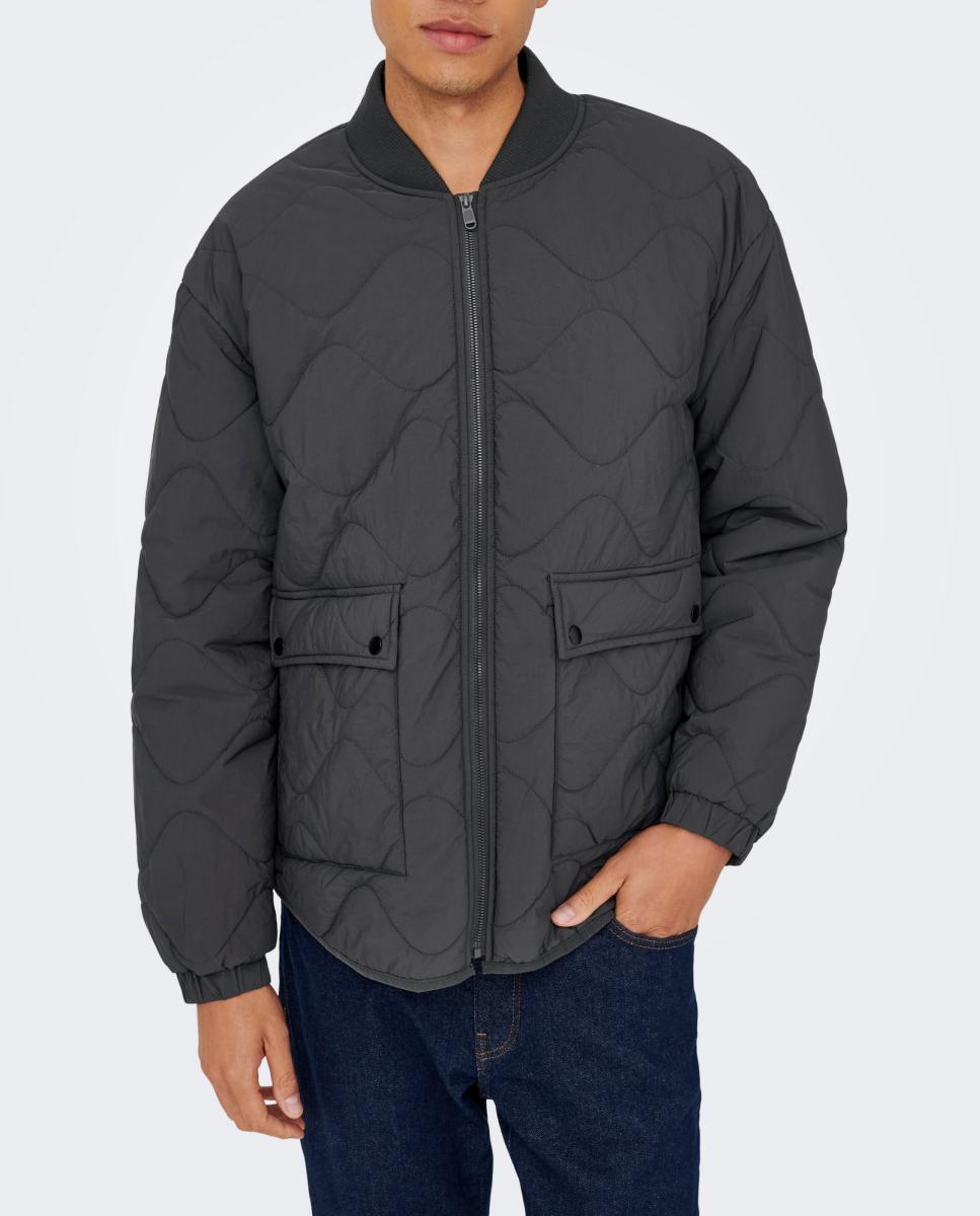 Imagen 0 de Abrigo acolchado de hombre regular fit