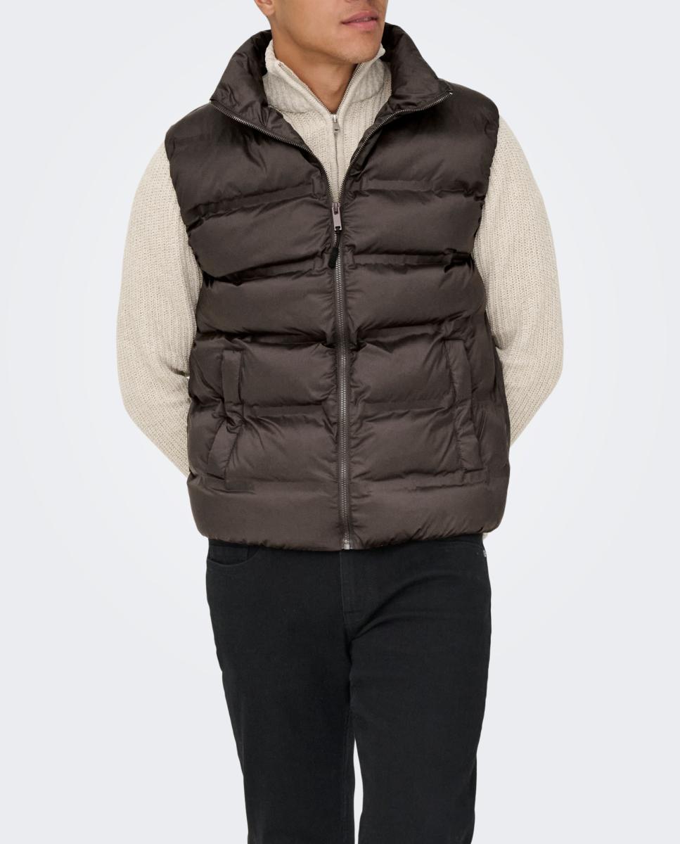 Imagen 0 de Chaleco acolchado de hombre regular fit.