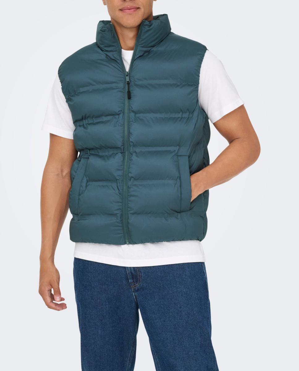 Imagen 0 de Chaleco acolchado de hombre regular fit.