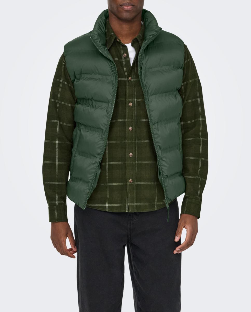 Imagen 0 de Chaleco acolchado de hombre regular fit.