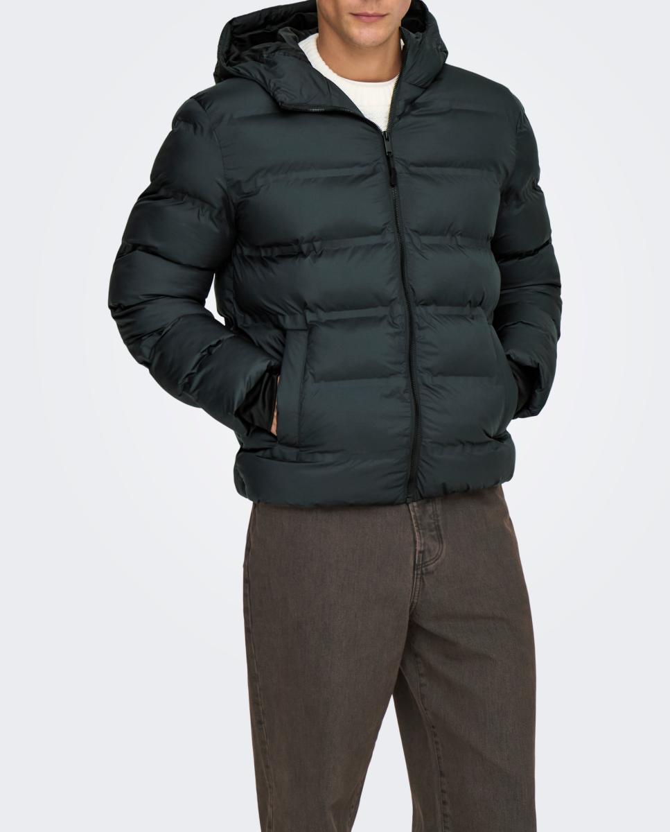 Imagen 0 de Abrigo acolchado de hombre regular fit
