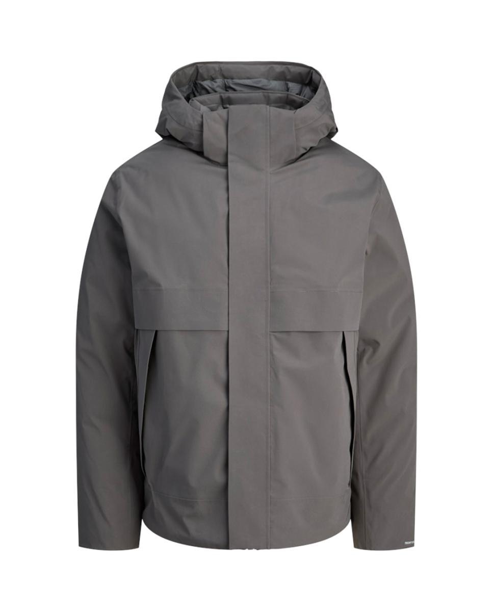 Imagen 0 de Chaqueta de hombre lisa con capucha