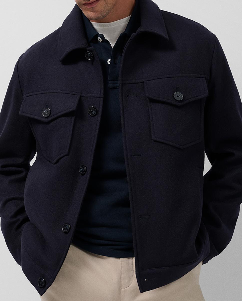 Imagen 0 de Chaqueta de hombre sobrecamisa de paño