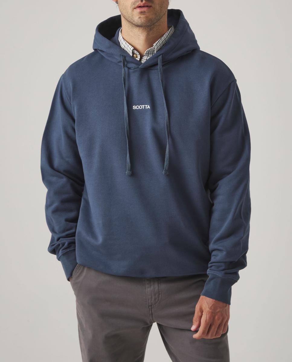 Imagen 0 de SUDADERA HOODIE MARINO OSCURO