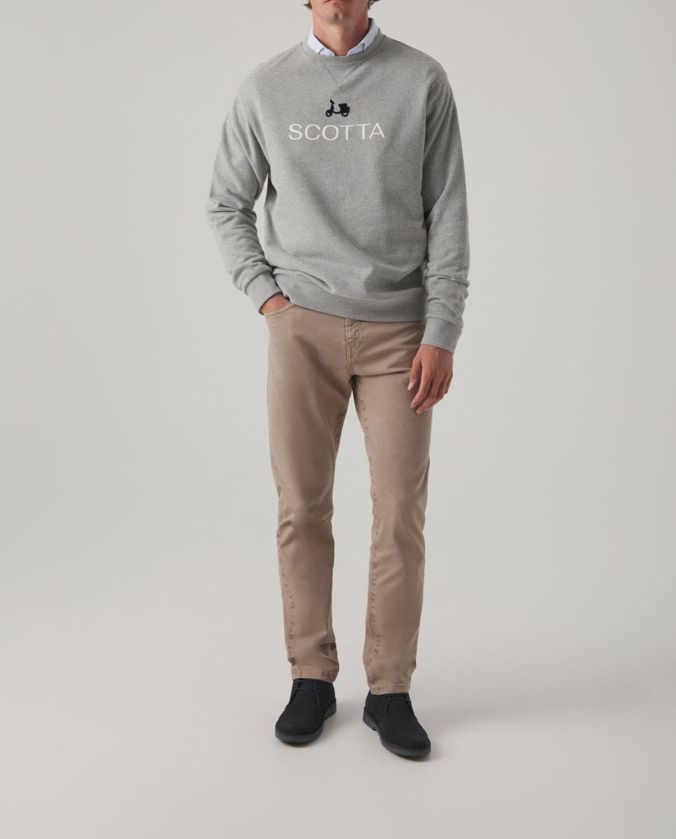 Imagen 0 de SUDADERA LOGO GRIS