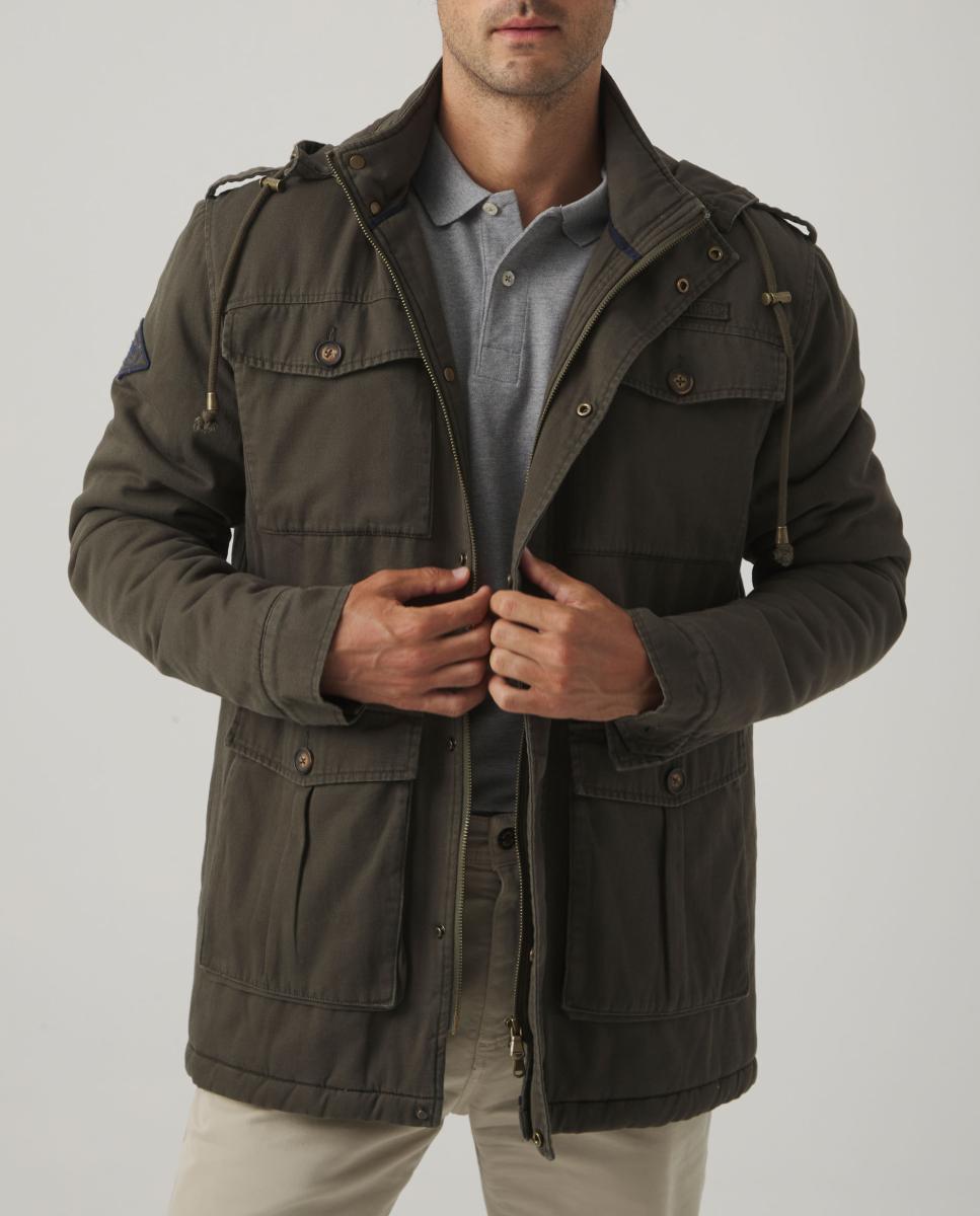 Imagen 0 de CHAQUETA SAHARIANA POCKETS KHAKI