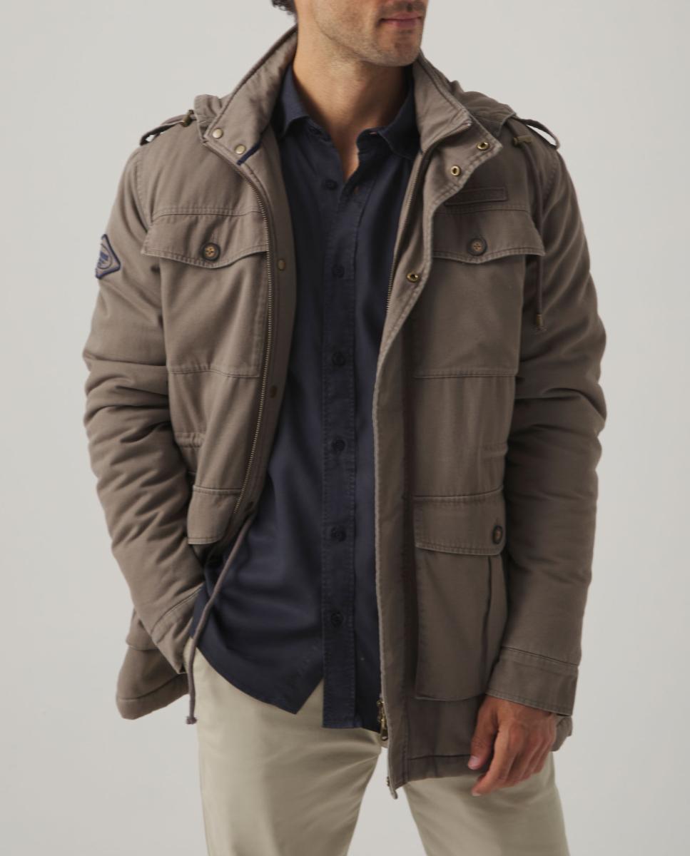 Imagen 0 de CHAQUETA SAHARIANA POCKETS MARRON