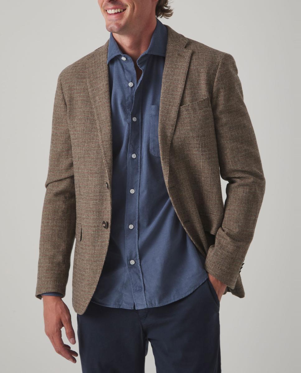 Imagen 0 de BLAZER GALLO WOOL MARRON
