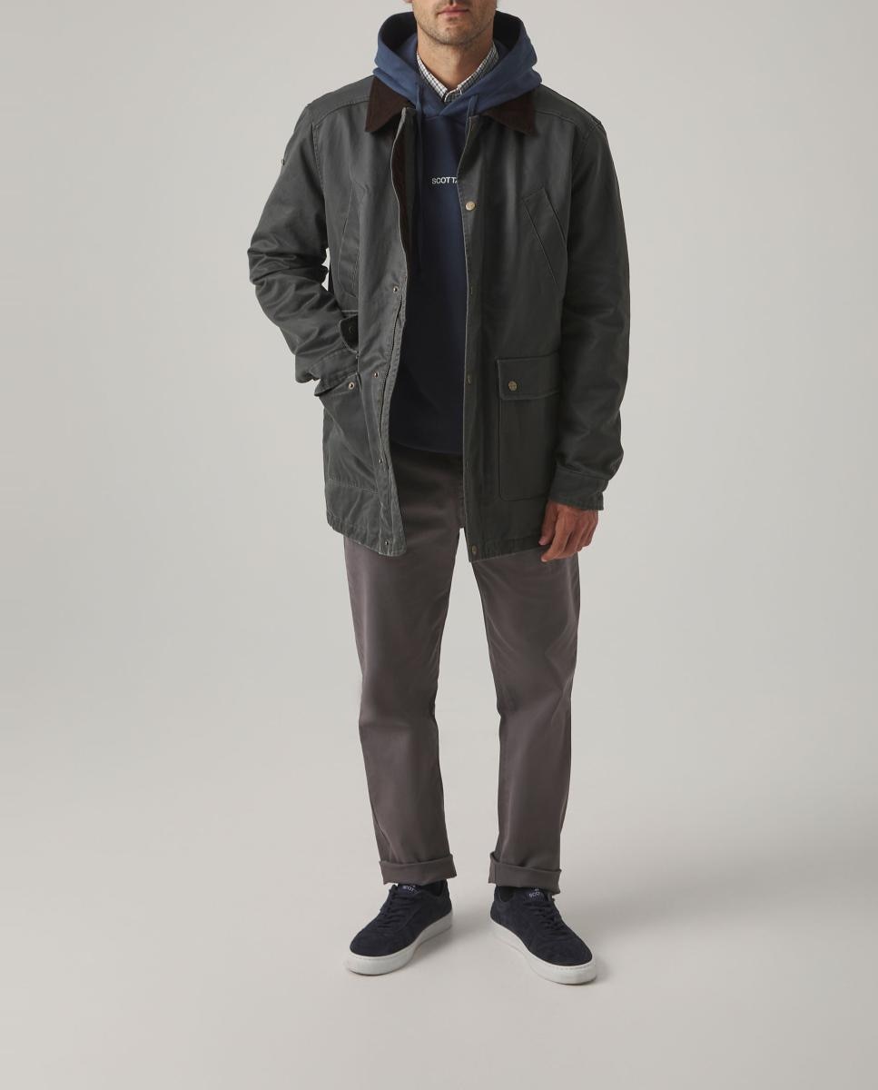 Imagen 0 de PARKA BRITISH VERDE OSCURO