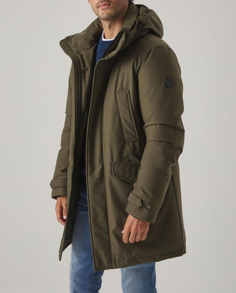 Imagen 0 de PARKA RAINY VERDE OSCURO
