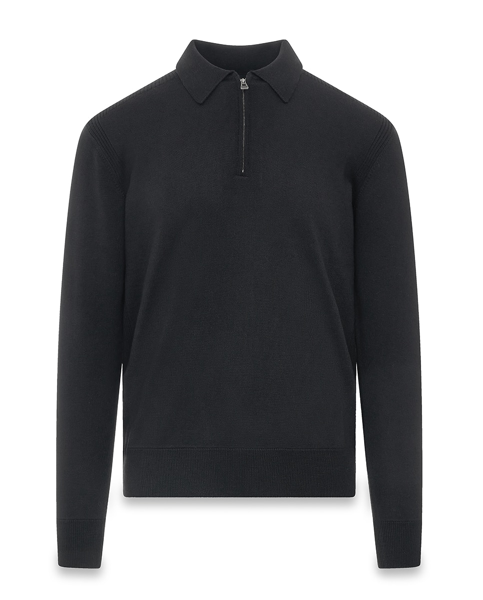 Imagen 0 de Polo de lana de hombre liso