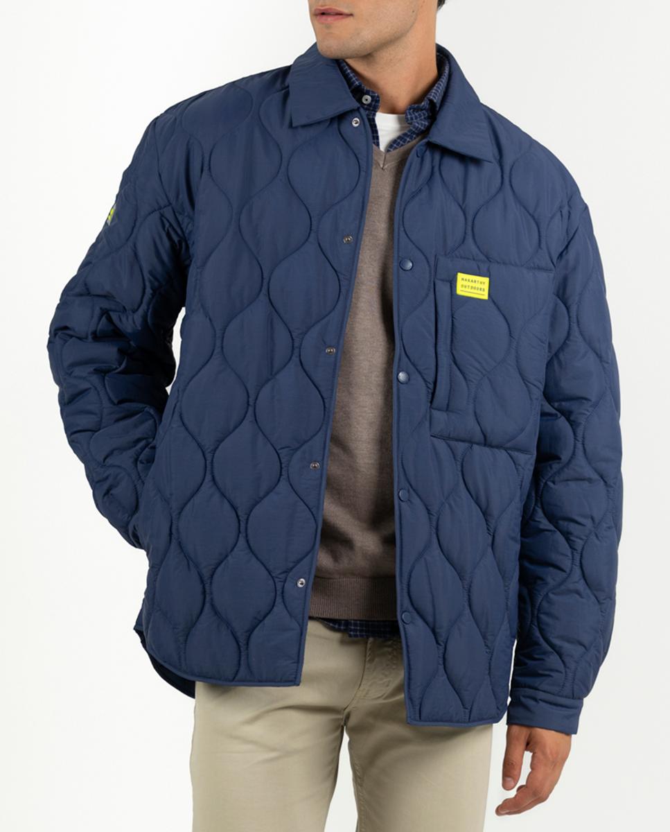 Imagen 0 de Parka acolchada de hombre con bolsillos