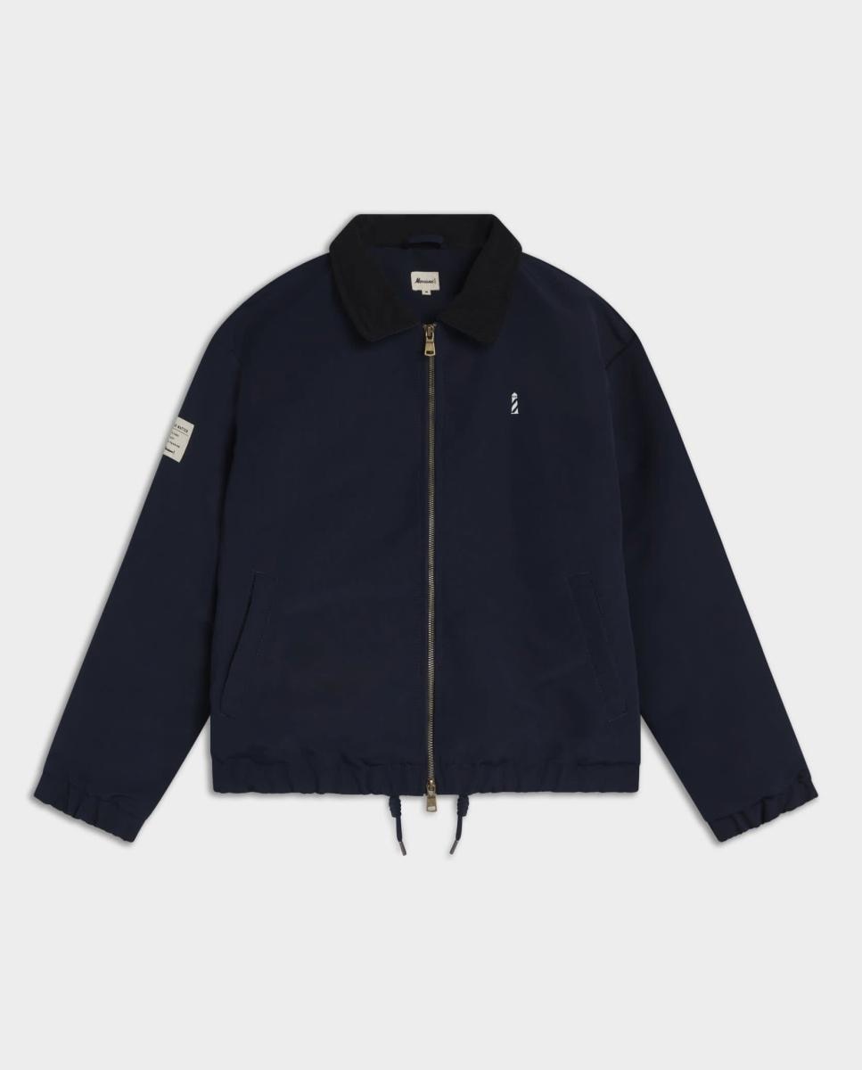 Imagen 0 de Chaqueta de hombre de canvas y cuello de pana