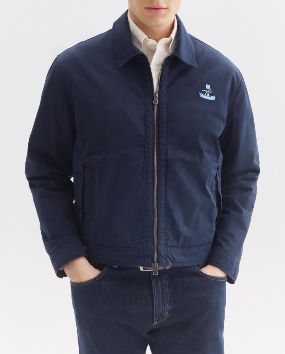 Imagen 0 de Chaqueta de hombre de algodón elástico logo