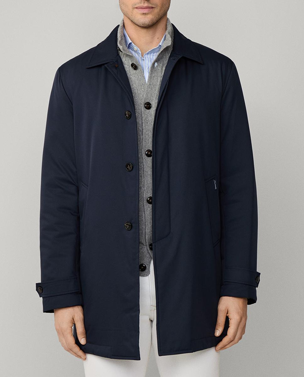 Imagen 0 de Gabardina de hombre acolchada con botones