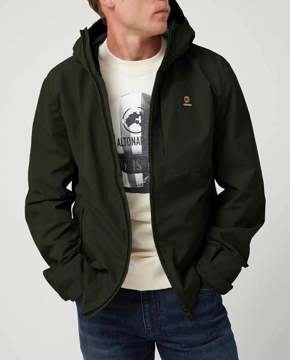 Imagen 0 de Chubasquero de hombre con logo al tono