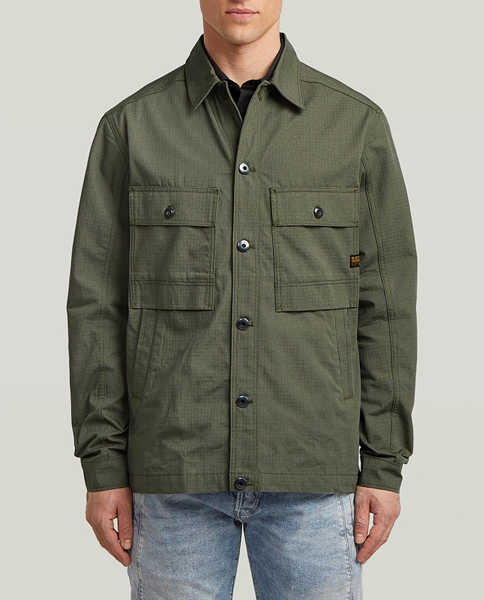 Imagen 0 de Sobrecamisa de hombre con corte regular