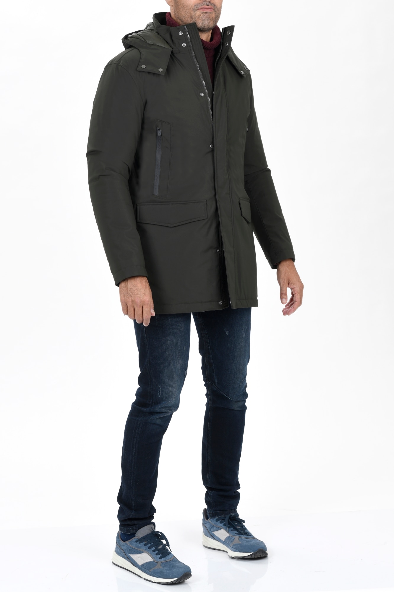 Imagen 0 de Parka capucha de hombre