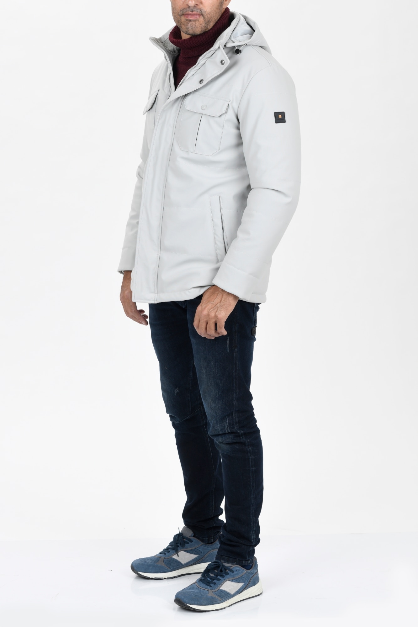 Imagen 0 de Parka tejido técnico de hombre