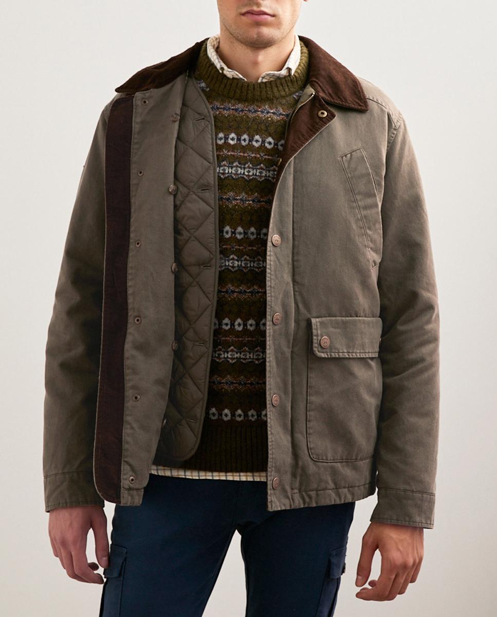 Imagen 0 de Parka british marrón