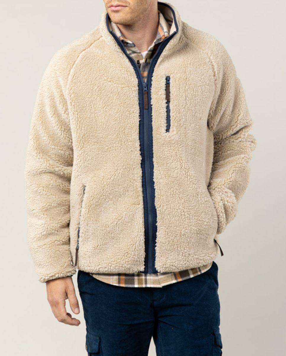 Imagen 0 de Chaqueta borrego beige