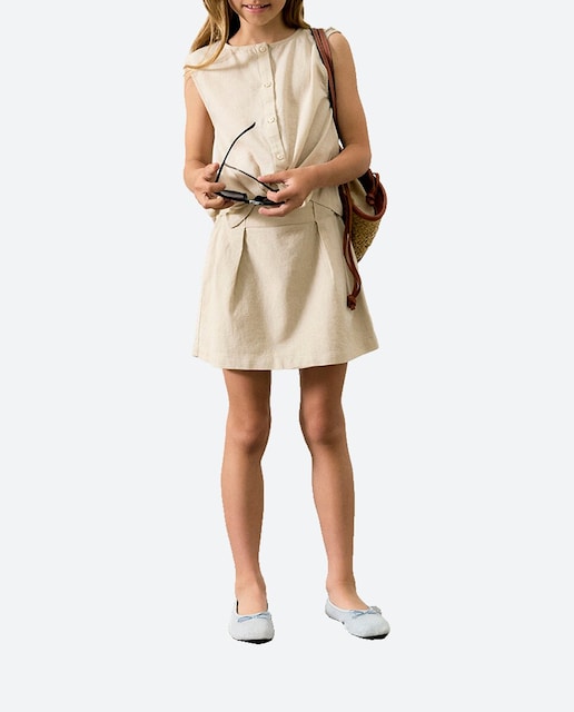 Imagen 0 de Falda lino de niña