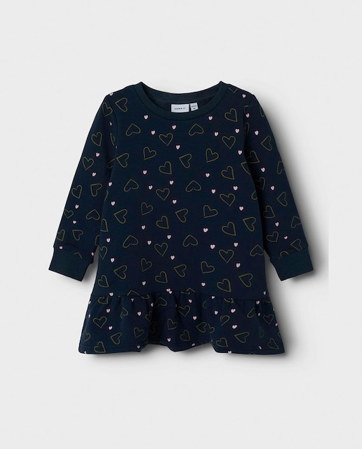 Imagen 0 de Vestido de niña felpado