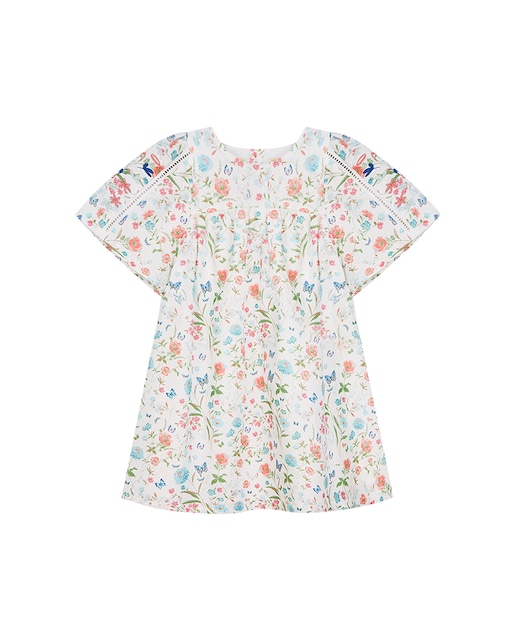 Imagen 0 de Vestido terciopelo cuello y pu