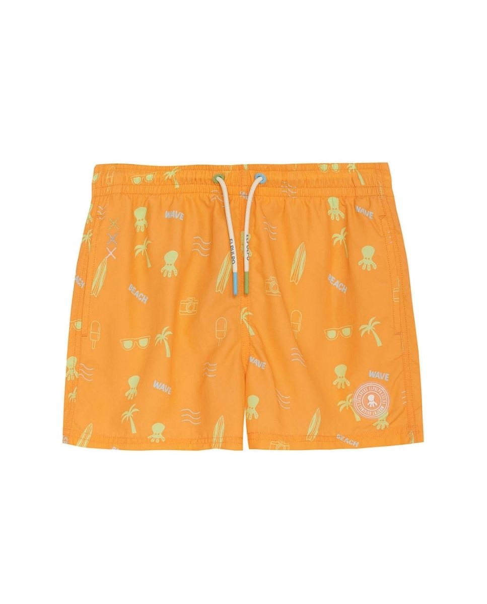 Imagen 0 de Bañador de niño estampado tropical